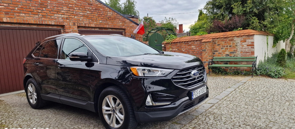 Ford EDGE cena 96000 przebieg: 87000, rok produkcji 2019 z Leszno małe 56